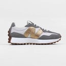 Tênis New Balance 327v1 Cinza Metalic Gold