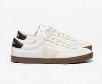 Tênis Veja Panenka Leather White Black Bark