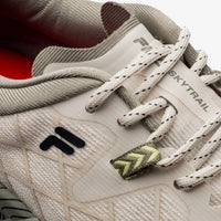 Tenis Fila Racer Skytrail Bege Claro Oliva Medio Verde Limao
