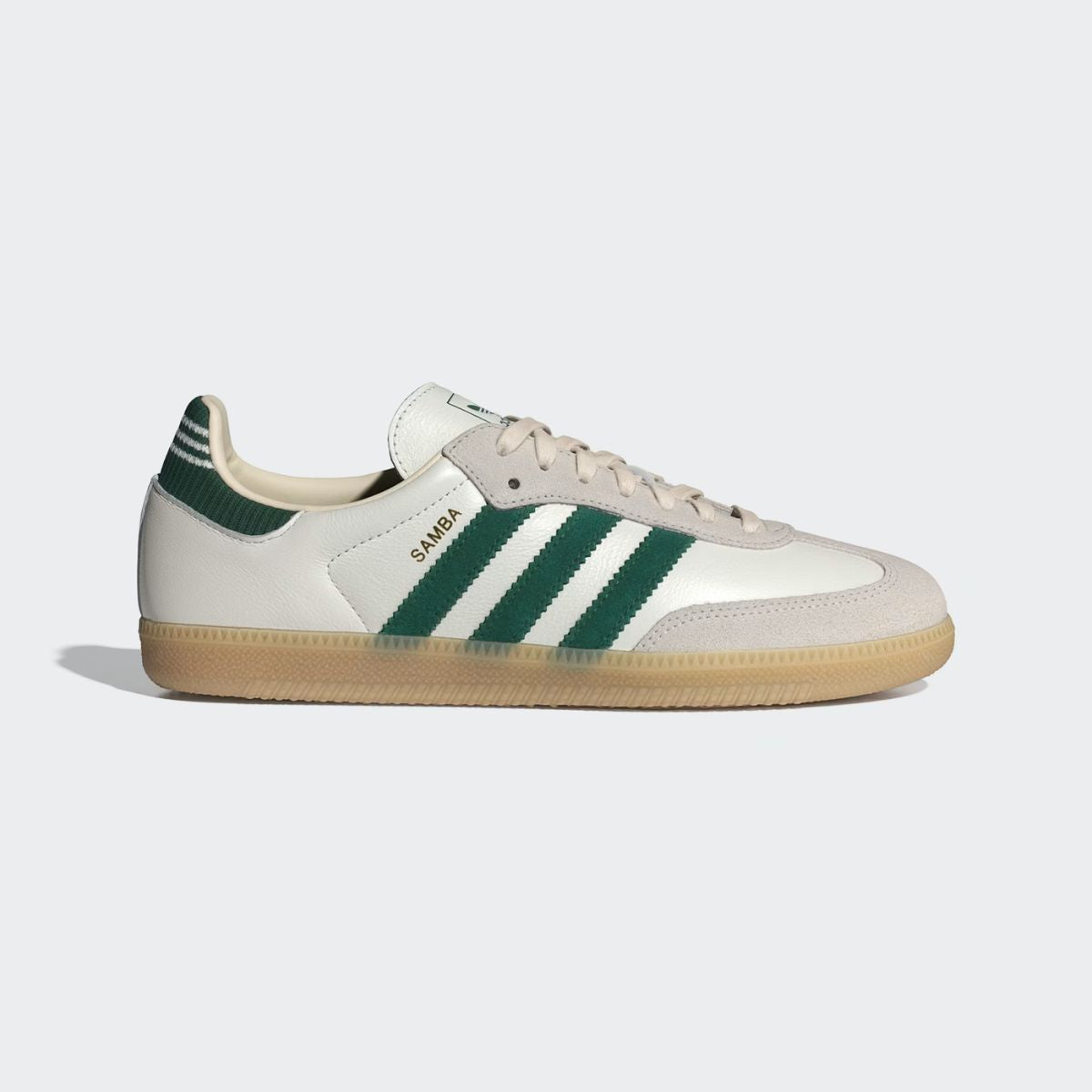 Tênis Adidas Samba OG White Collegiate Green Verde