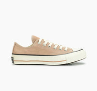 Tênis Converse Chuck 70 Seasonal Suede Cano Baixo Bege