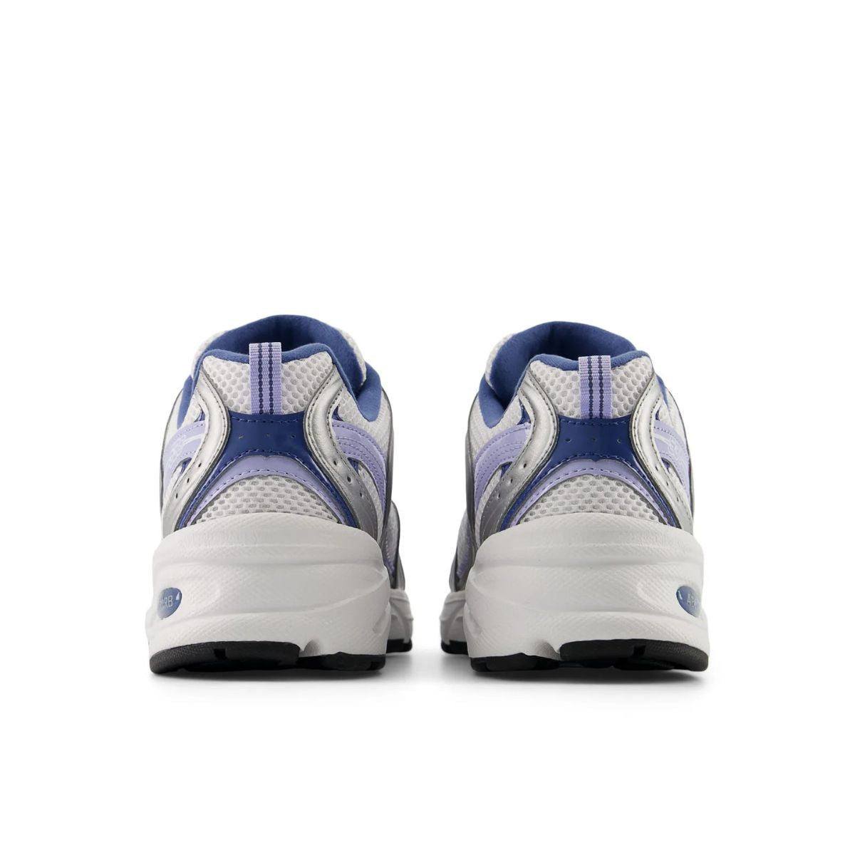 Tênis Nb 530 Unisex Prata Roxo e Azul
