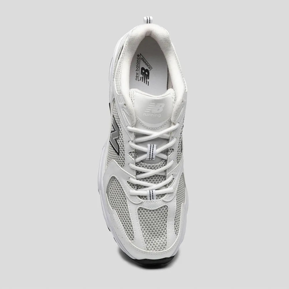Tenis Nb 530 Unissex Branco Prata