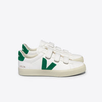 Tênis Veja Recife Logo Chromefree Leather Ex White Emeraude