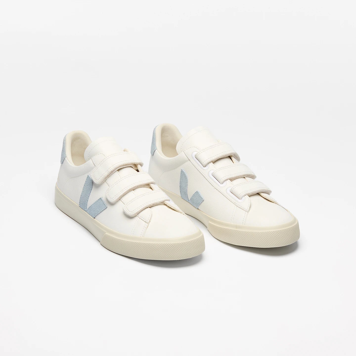 Tênis Veja Recife Logo Chromefree Leather Extra White Steel