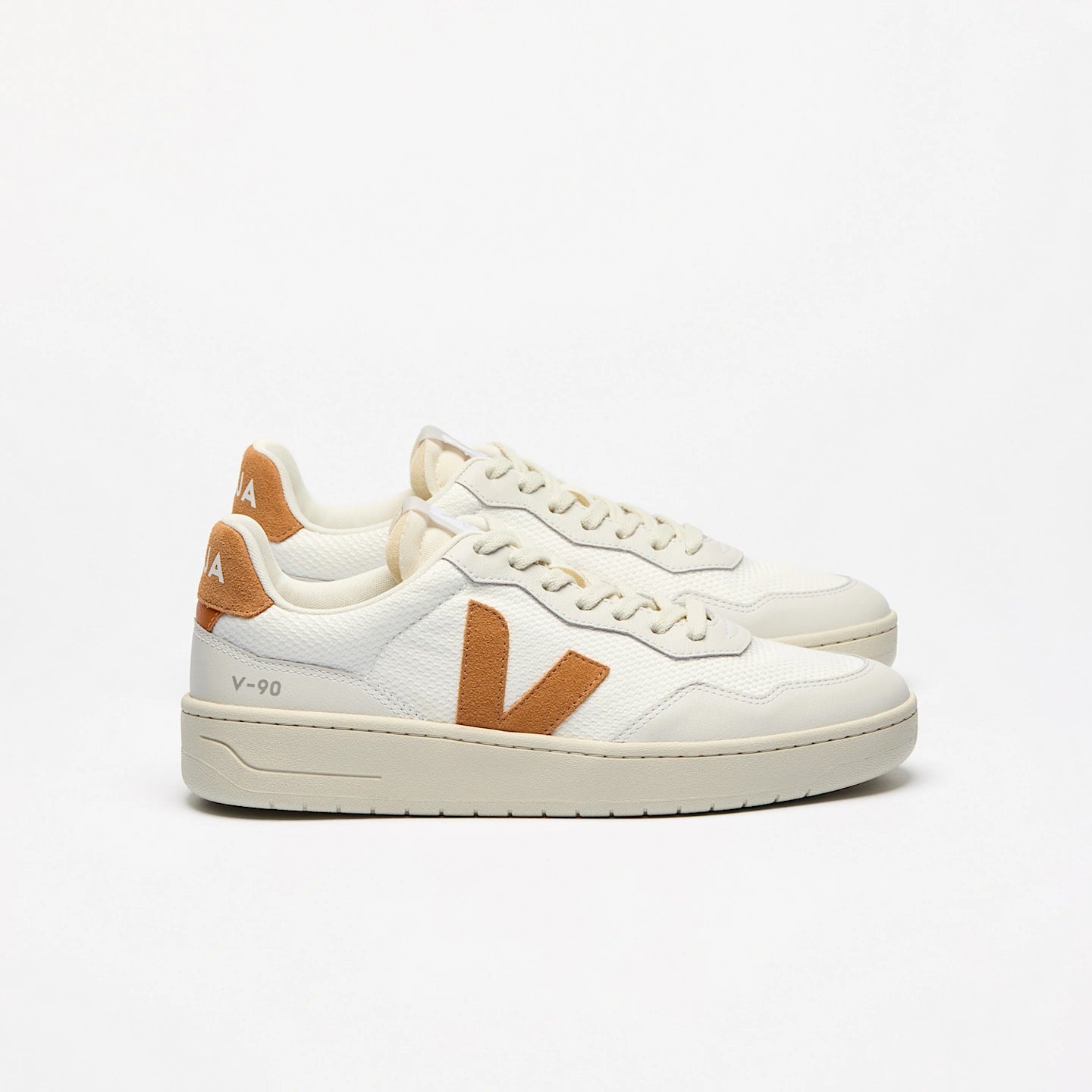 Tênis Veja V-90 B-Mesh White Umber