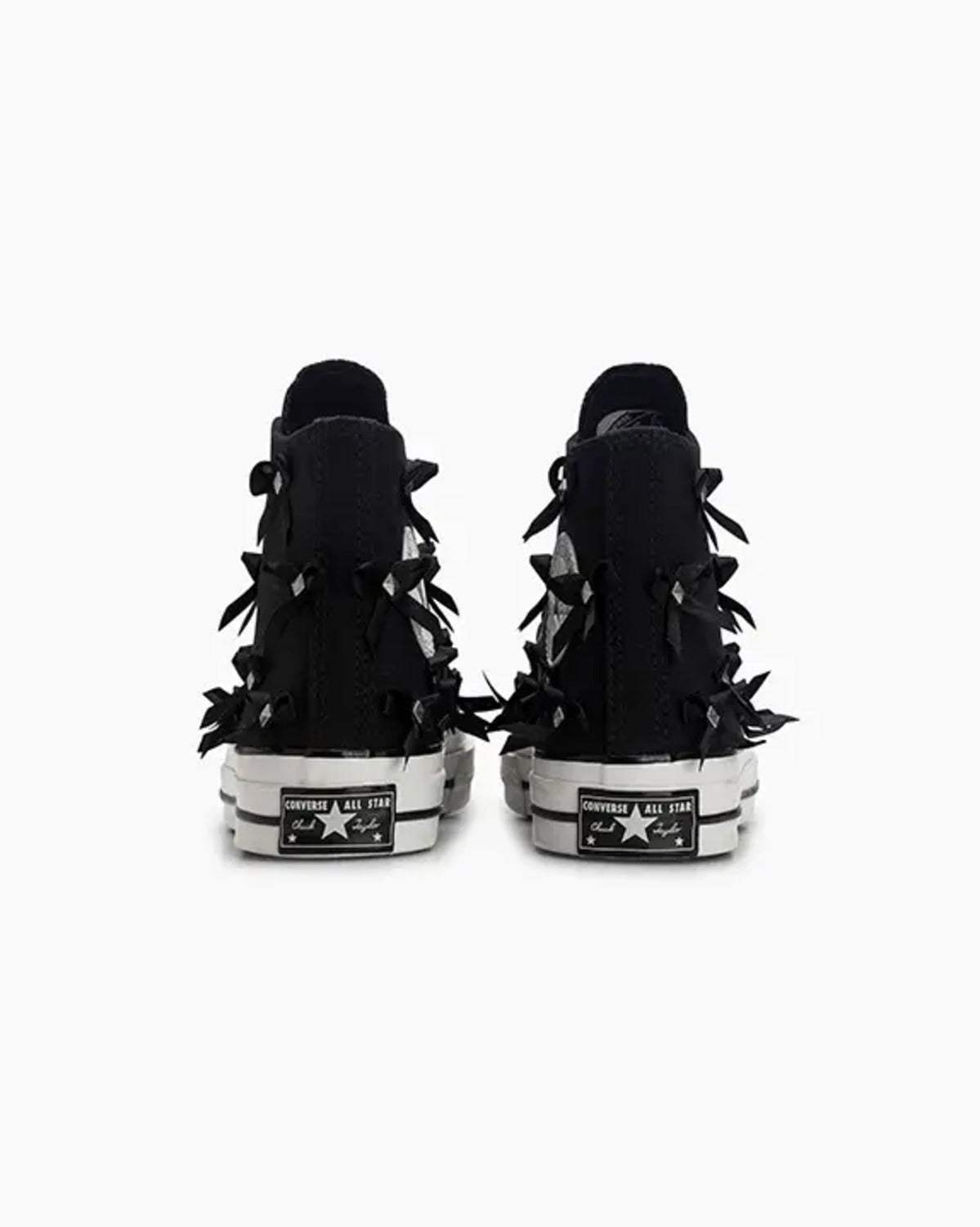Tênis Converse Chuck 70 Bow Studded Cano Alto Preto