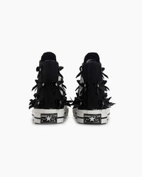 Tênis Converse Chuck 70 Bow Studded Cano Alto Preto