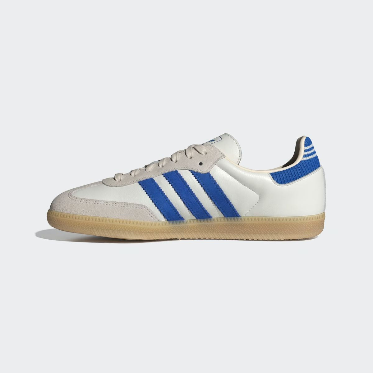 Tênis Adidas Samba OG Cloud White Blue Gum