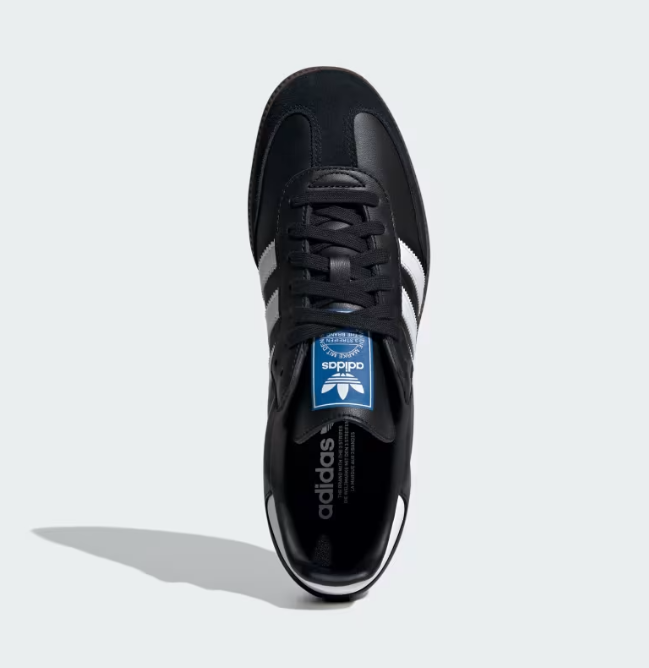Tênis Adidas Samba OG Feminino Black Cloud White