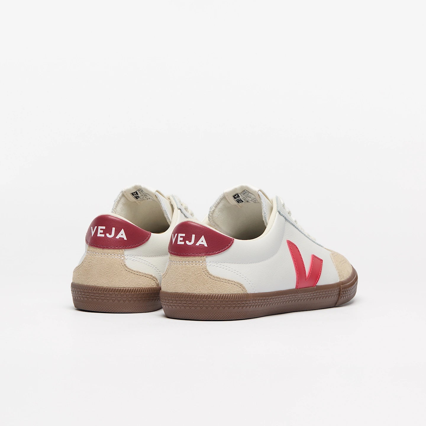 Tênis Veja Volley O.T Leather White Pekin Bark