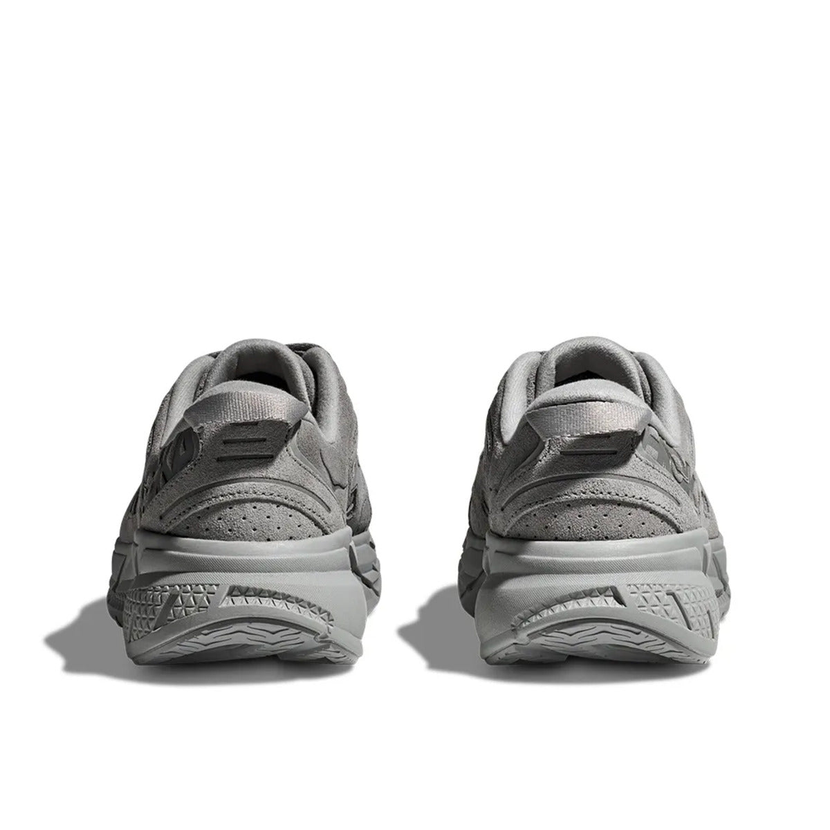 Tênis Hoka Clifton L Suede Cinza