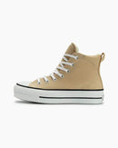 Tênis Converse Chuck Taylor Mid Padded Lift Seasonal Areia