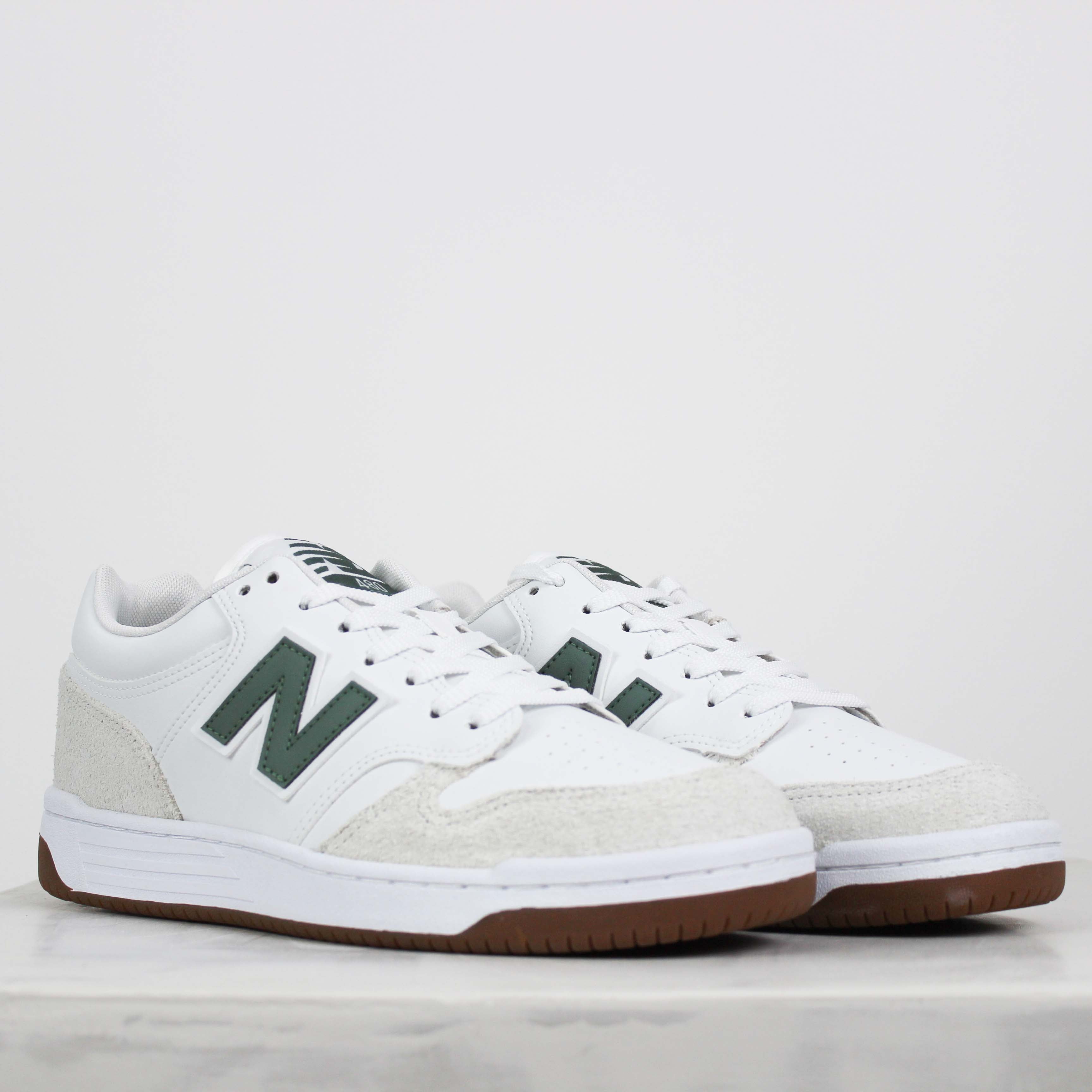 Tênis New Balance 480 Low Branco Verde