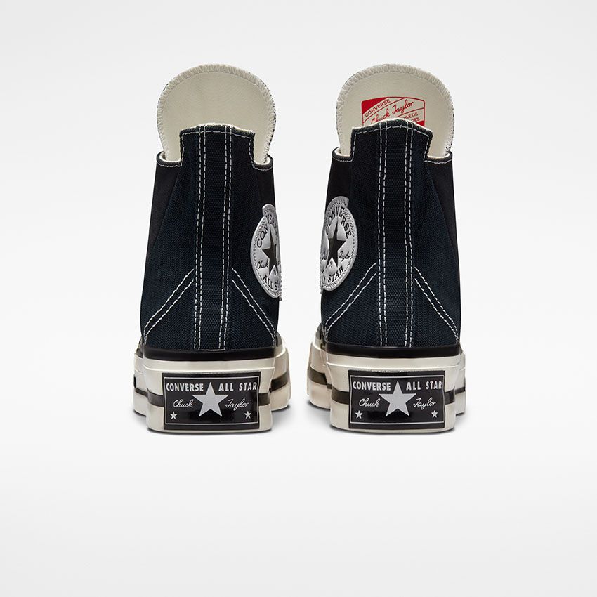 TENIS CONVERSE  CHUCK 70 PLUS PRETO PRETO AMENDOA