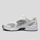 Tenis Nb 530 Unissex Branco Prata