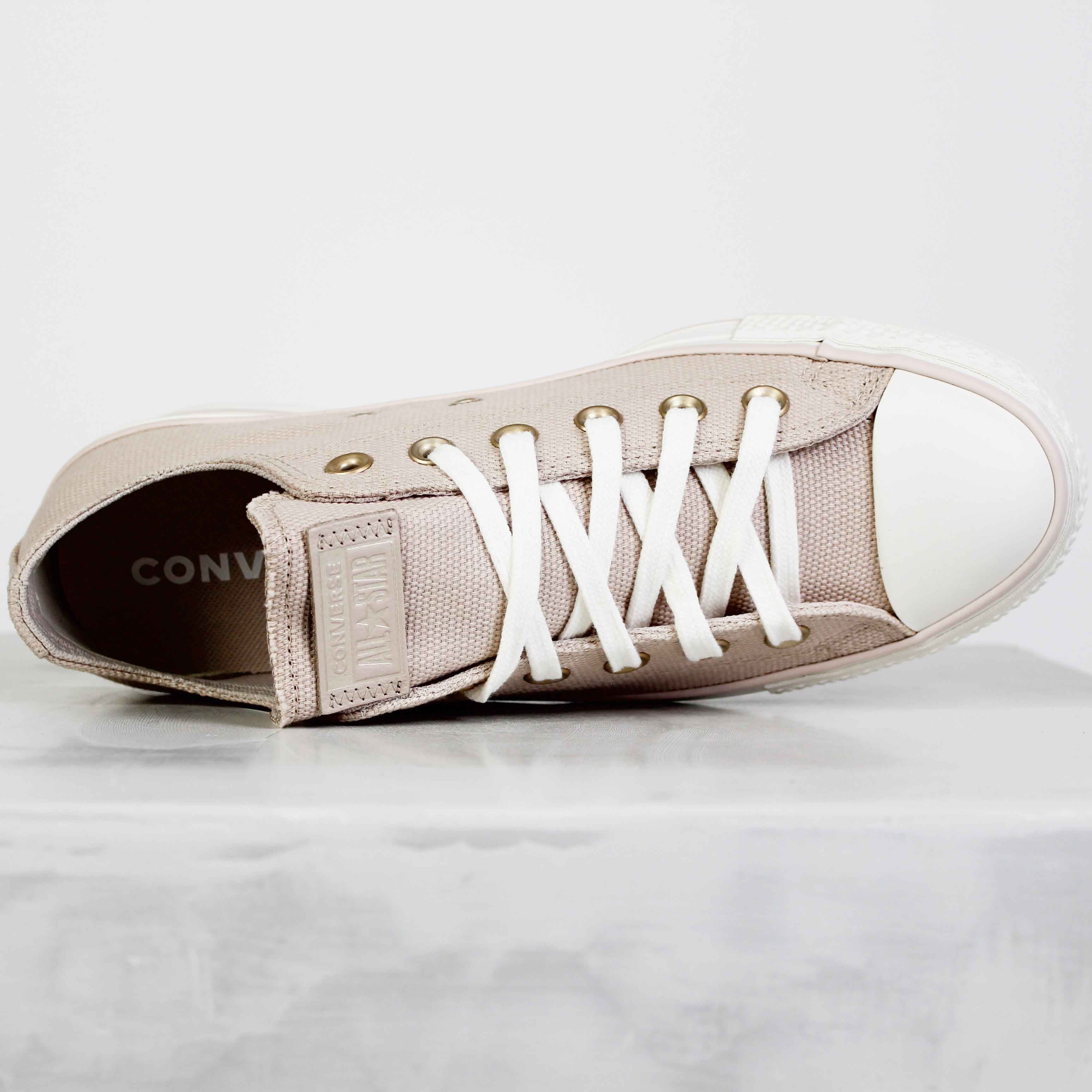Tênis Chuck Taylor All Star Lift Taylored Lux Bege