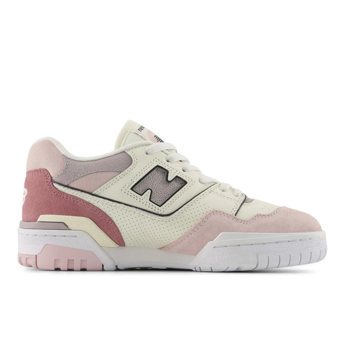 Tênis Feminino New Balance 550 Branco e Rosa