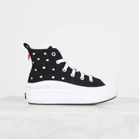 Tênis Converse Chuck Taylor All Star Move Polka Dots Preto