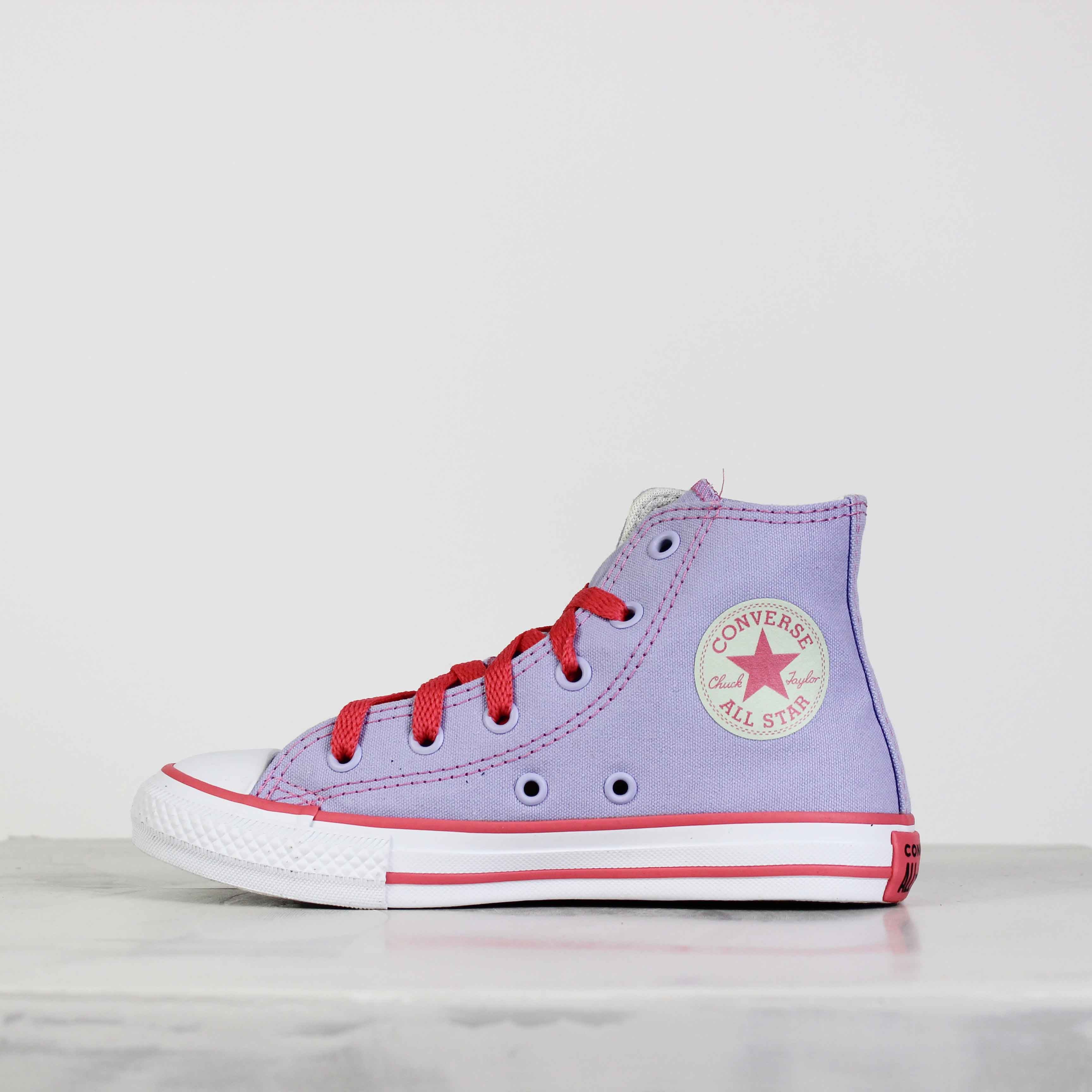 Tênis Converse Chuck Taylor All Star Side Zip Lilás