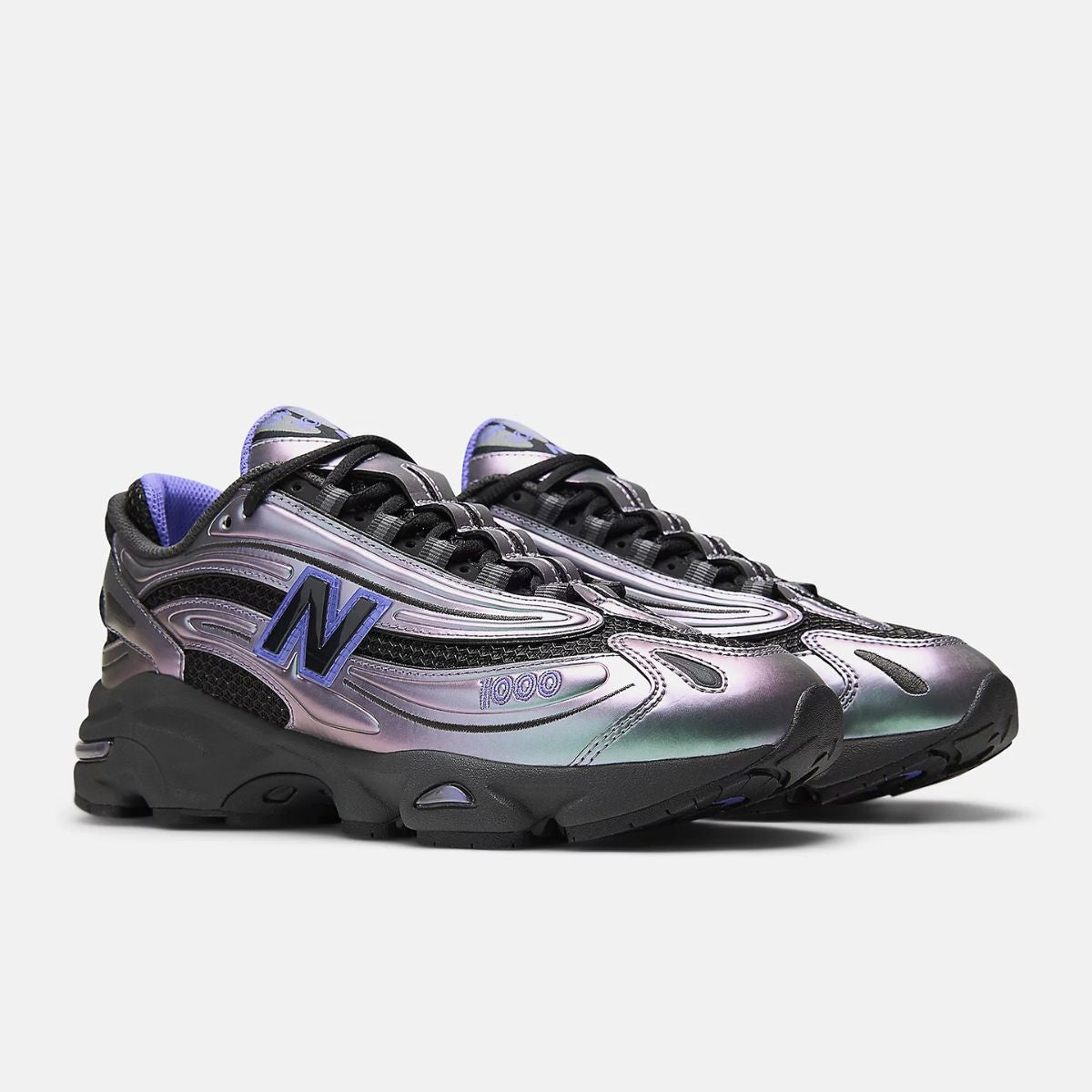 Tenis Nb 1000 Unisex Preto e Roxo