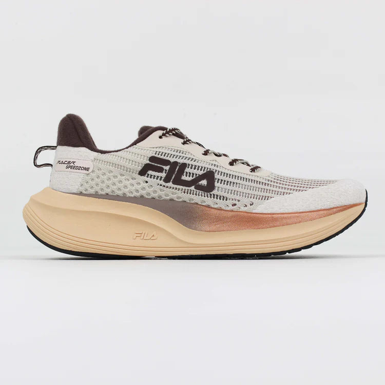 Tenis Fila  Racer Speedzone Se Masculino Bege Marrom