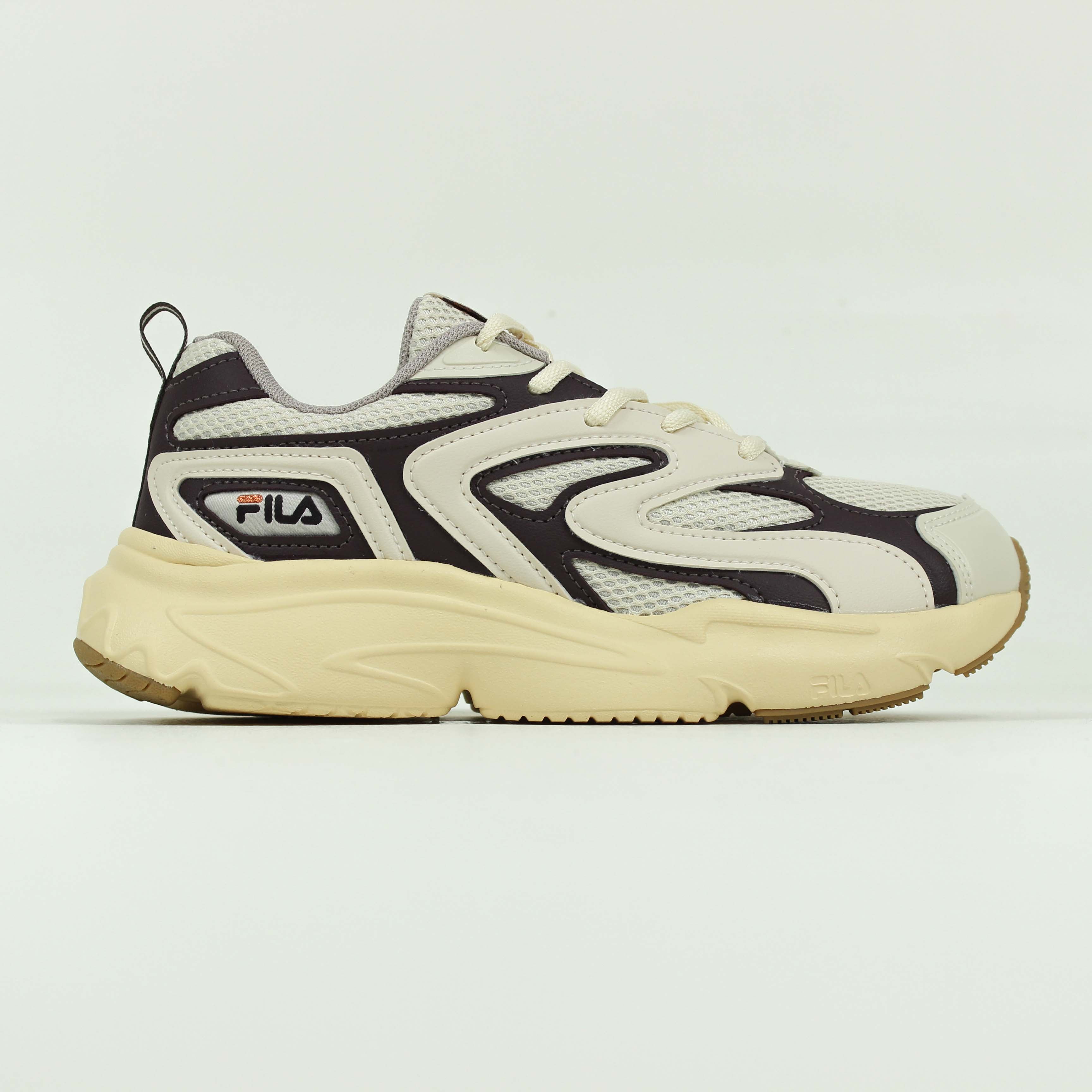 Tenis Fila  Buzzard Bold Feminino Bege Castanho