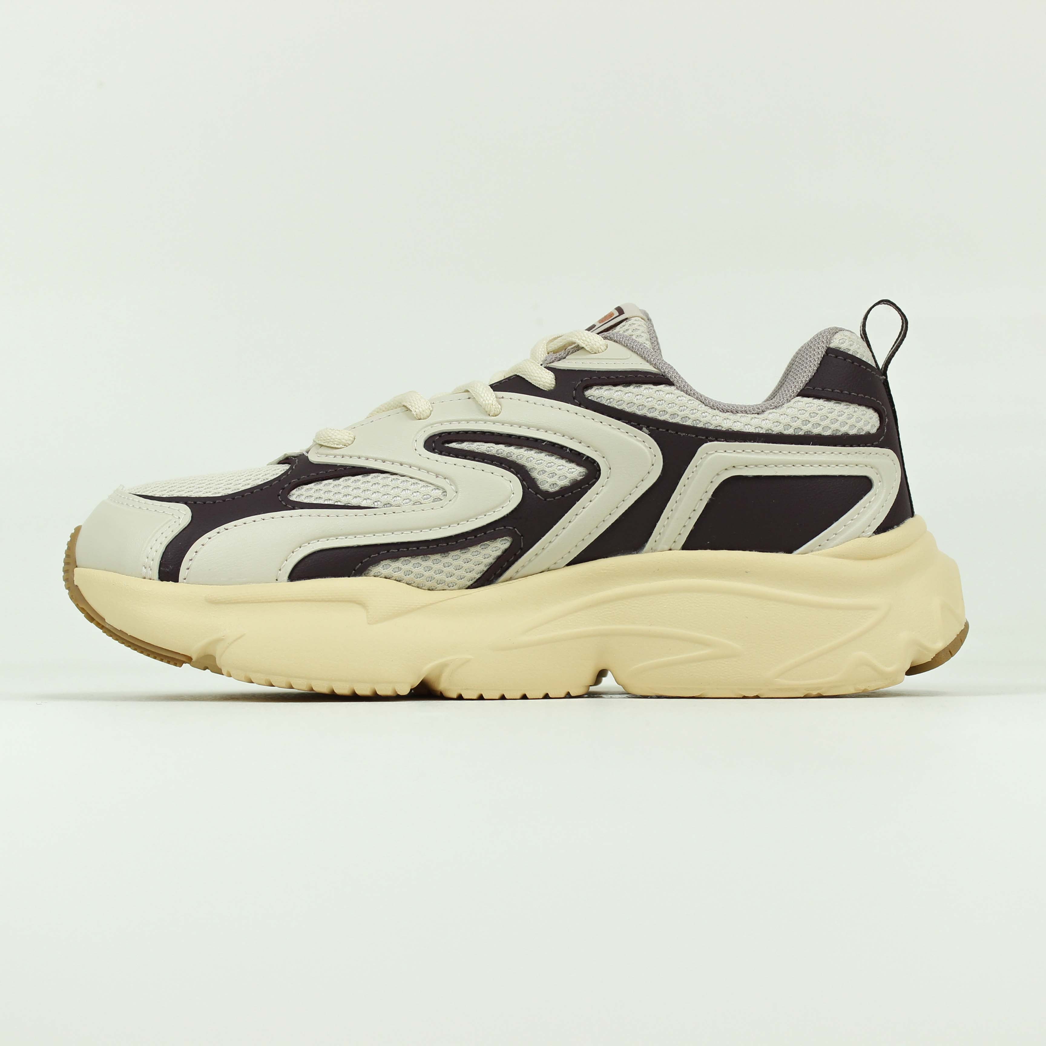 Tenis Fila  Buzzard Bold Feminino Bege Castanho