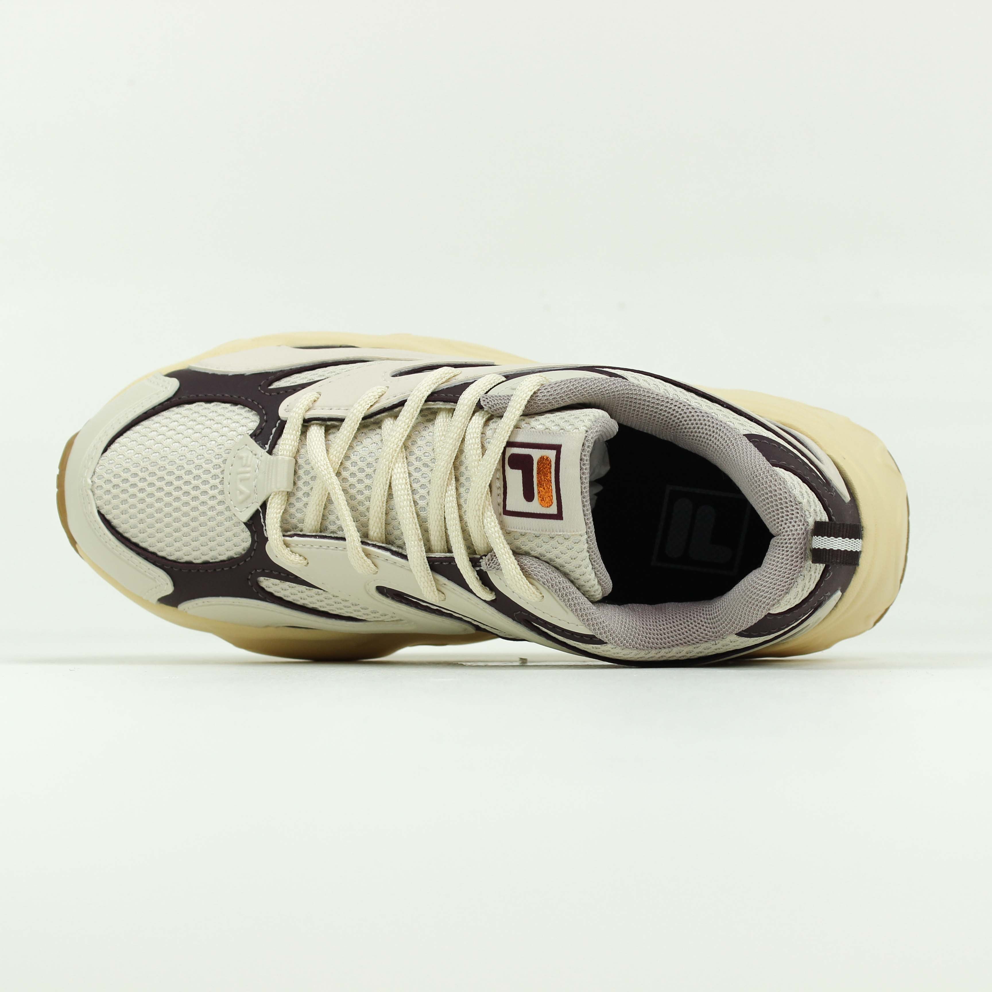 Tenis Fila  Buzzard Bold Feminino Bege Castanho
