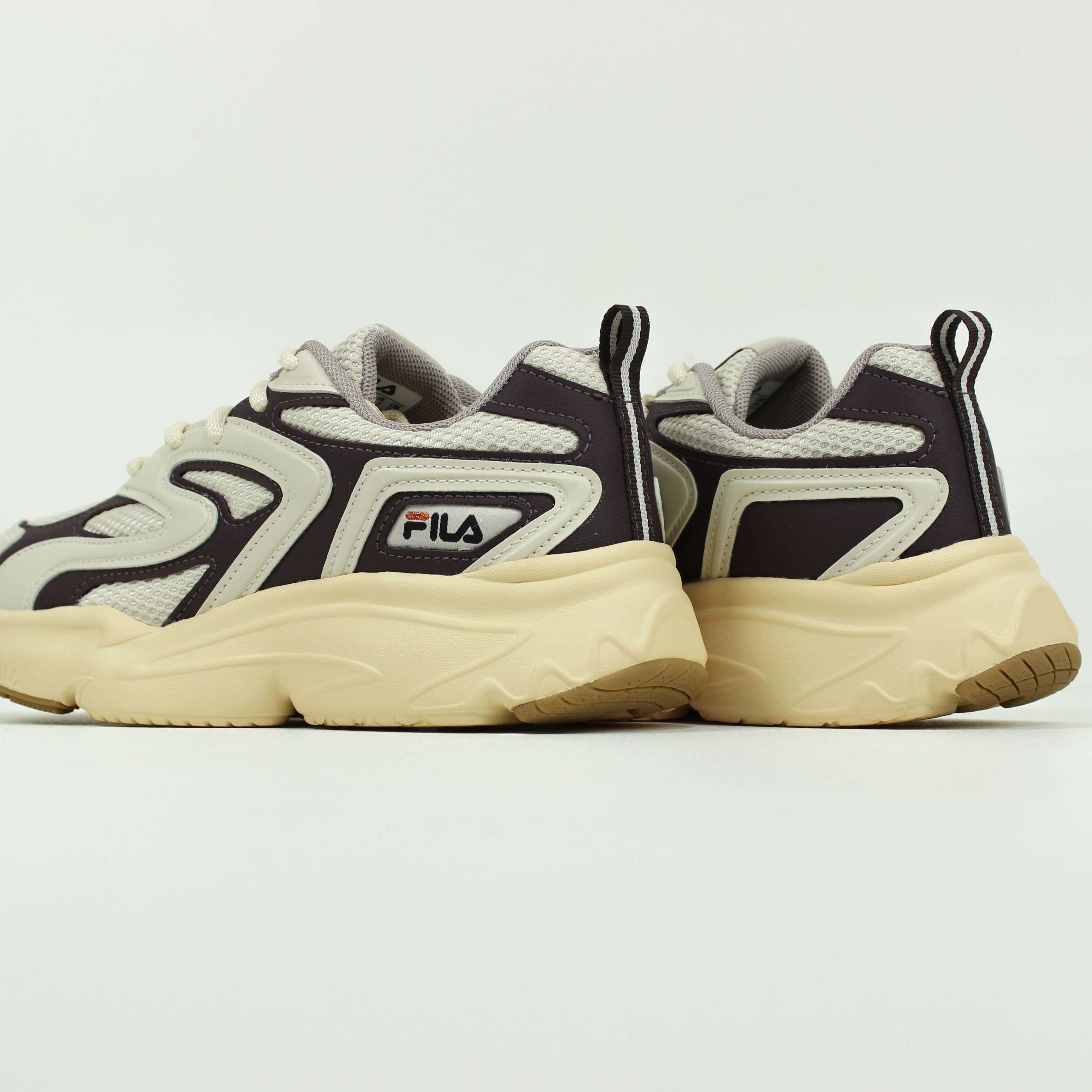 Tenis Fila  Buzzard Bold Feminino Bege Castanho