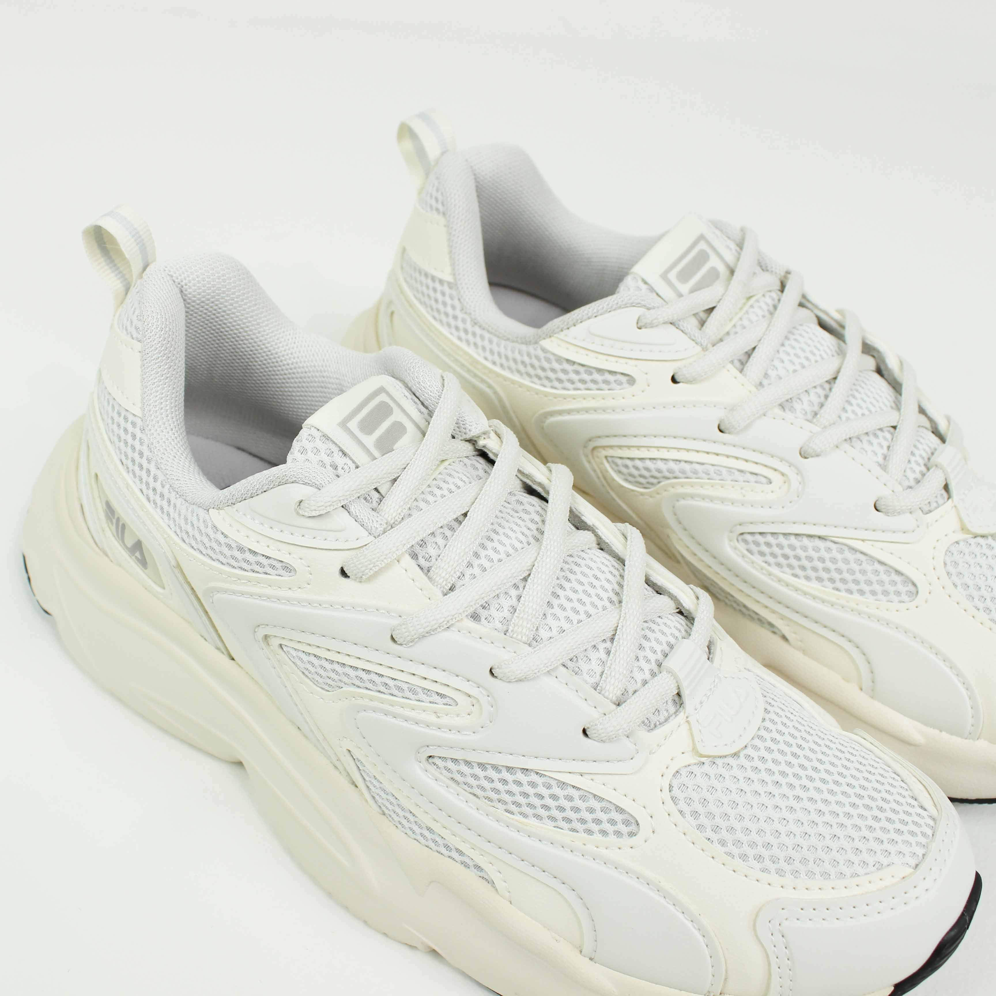 Tênis Fila Buzzard Bold Feminino Branco Bege