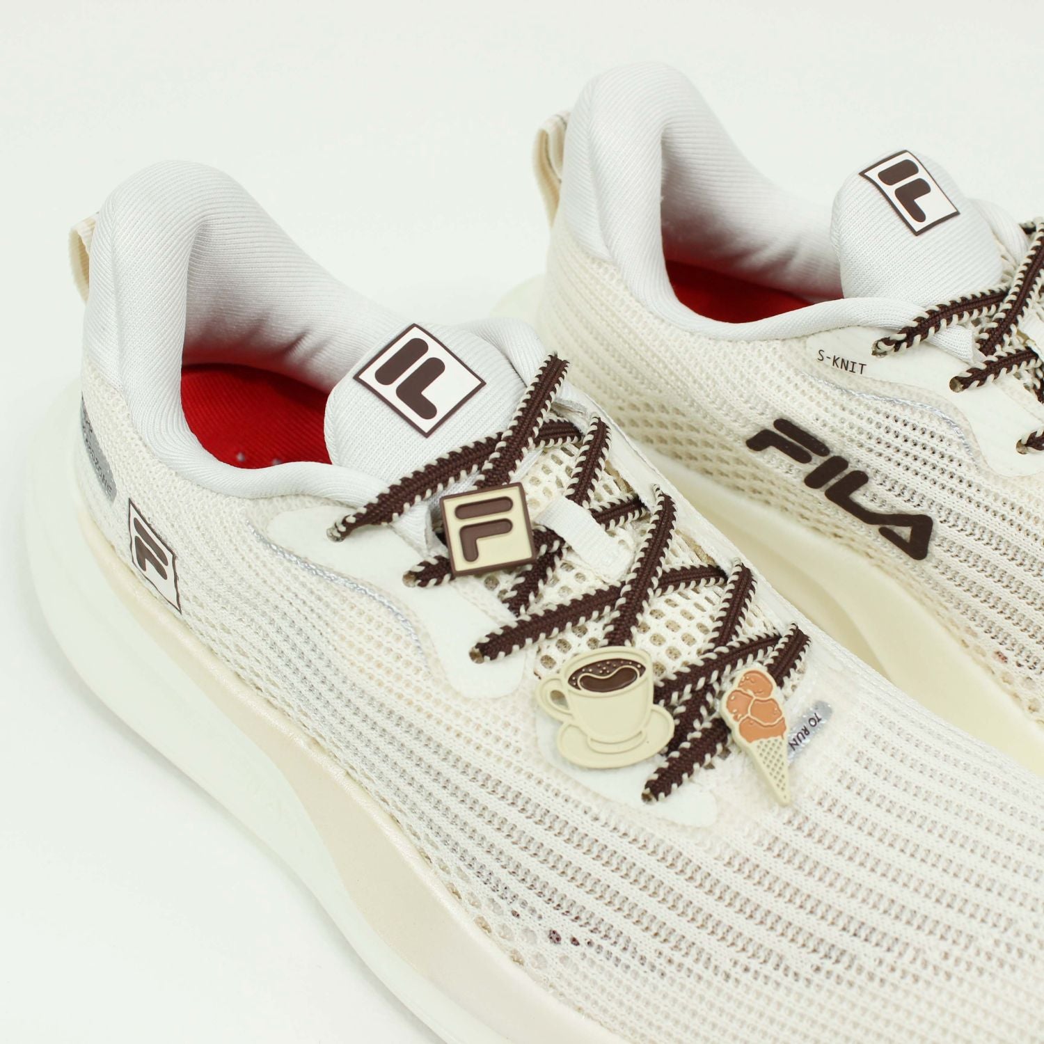 Tenis Fila Racer Speedzone Feminino Bege Marrom
