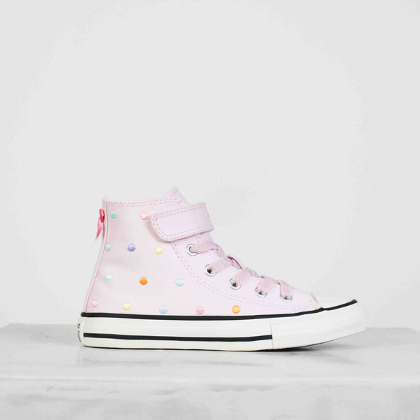 Tênis Converse Chuck Taylor All Star 1v Polka Dots Rosa