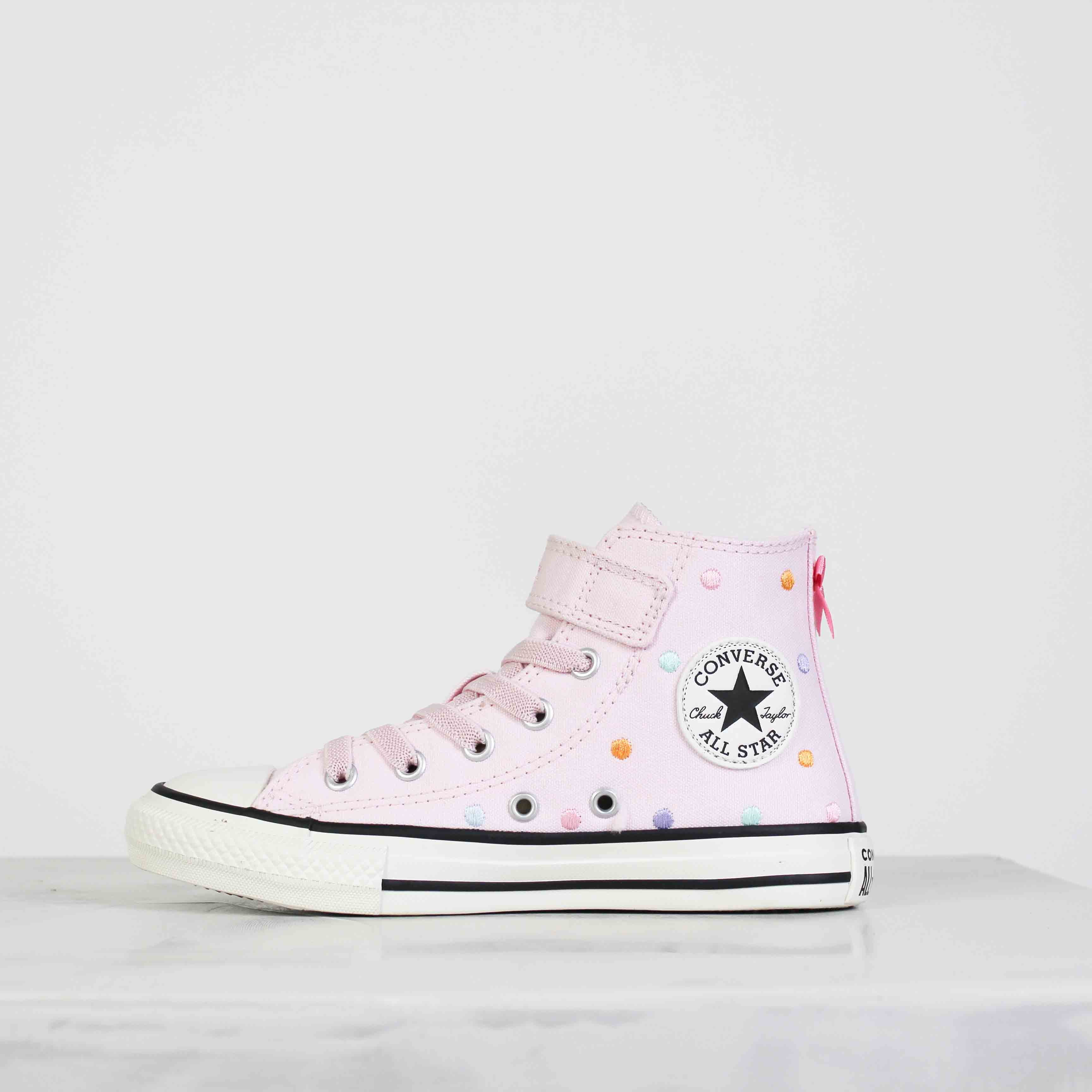 Tênis Converse Chuck Taylor All Star 1v Polka Dots Rosa