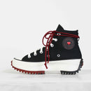 Tênis Converse Run Star Hike Bem Me Quer Mal Me Quer Preto