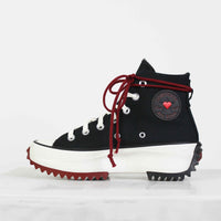 Tênis Converse Run Star Hike Bem Me Quer Mal Me Quer Preto
