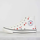 Tênis Converse Chuck Taylor Bem Me Quer Mal Me Quer Branco