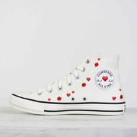 Tênis Converse Chuck Taylor Bem Me Quer Mal Me Quer Branco