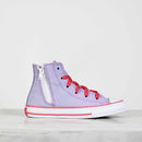 Tênis Converse Chuck Taylor All Star Side Zip Lilás