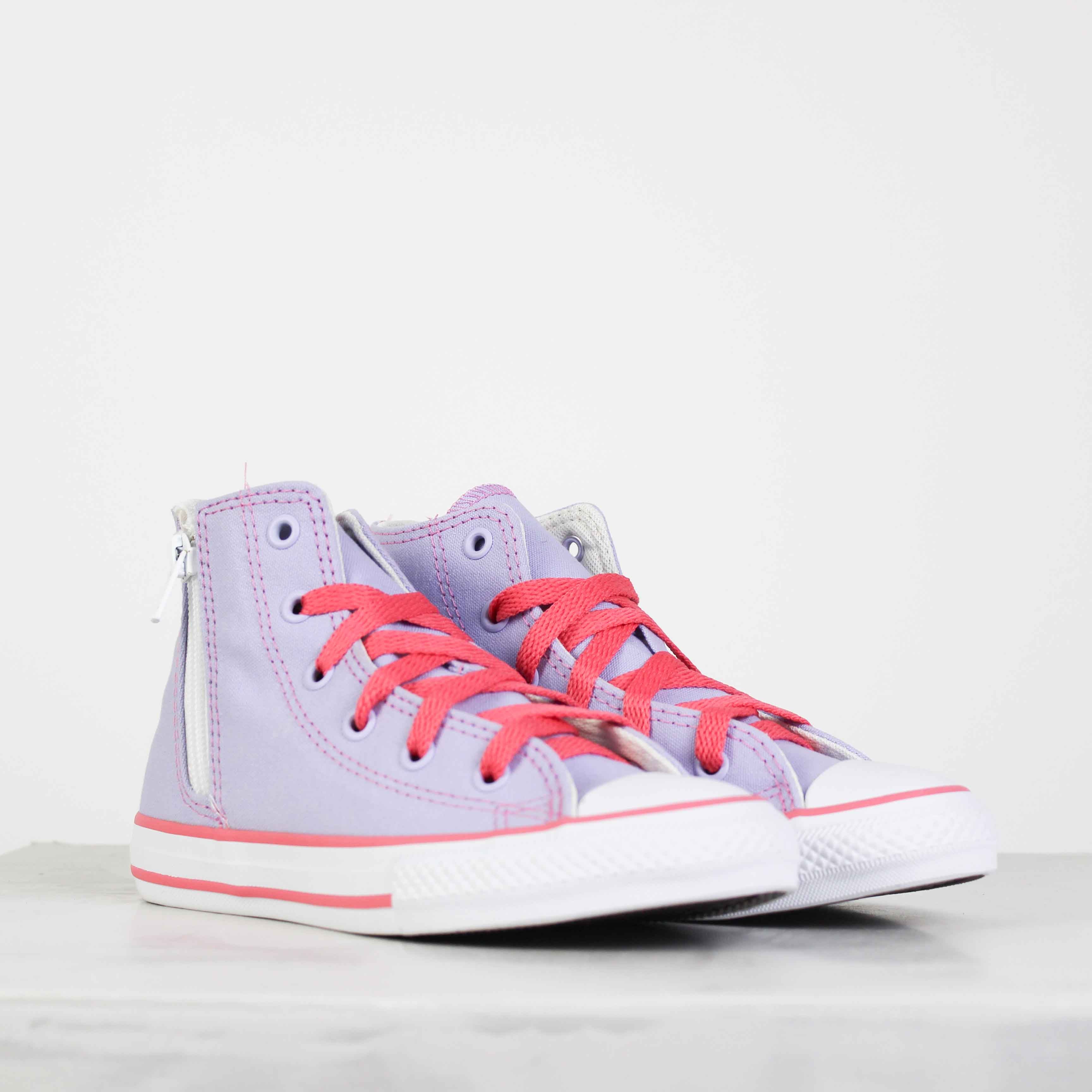 Tênis Converse Chuck Taylor All Star Side Zip Lilás