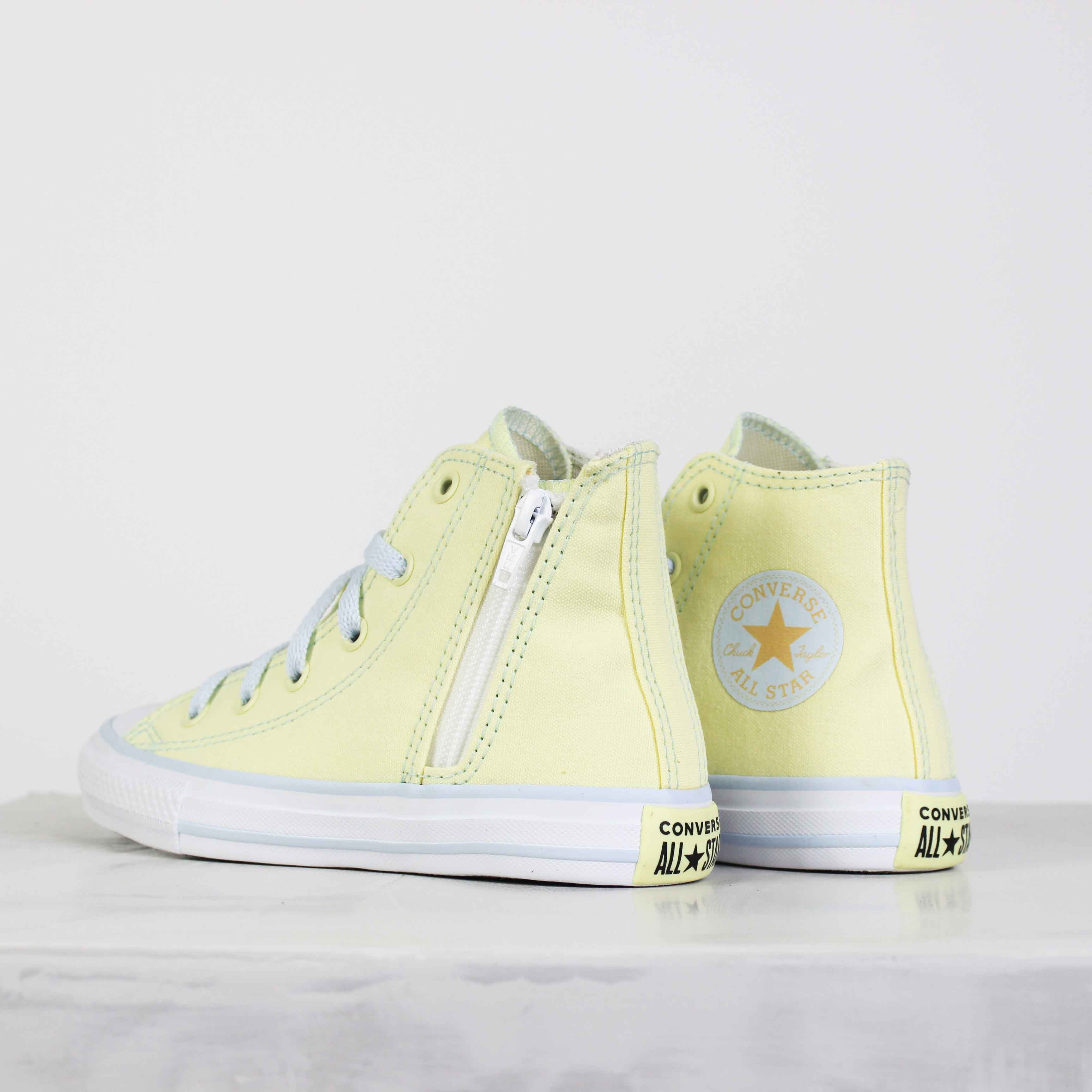 Tênis Chuck Taylor All Star Side Zip Amarelo Limão