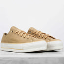 Tênis Converse Chuck Taylor All Star Lift Suede Areia