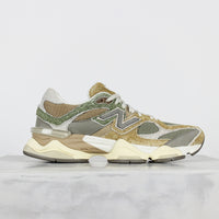 Tênis New Balance 9060 Bege Verde Musgo Marrom