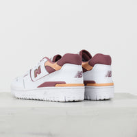 Tênis New Balance 550 White Rosewood