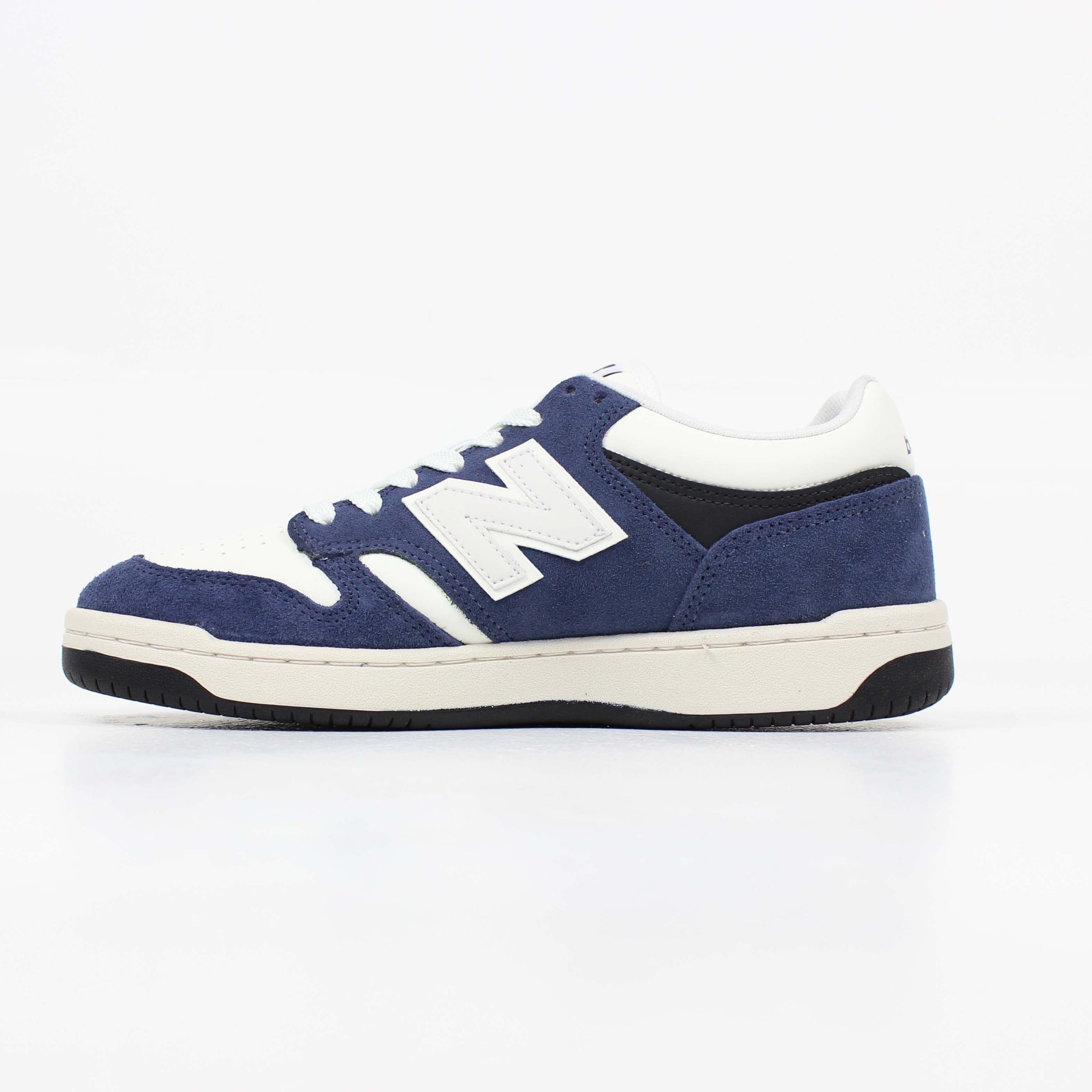 Tênis New Balance 480 Low Marinho Bege Claro