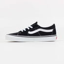 Tênis Vans Sk8-Low Couro Black True White