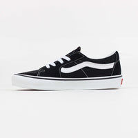 Tênis Vans Sk8-Low Couro Black True White