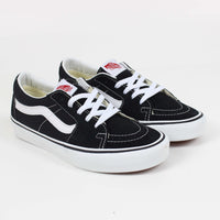 Tênis Vans Sk8-Low Couro Black True White