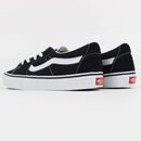 Tênis Vans Sk8-Low Couro Black True White