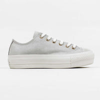 Tênis Converse Chuck Taylor All Star Lift Suede Branco